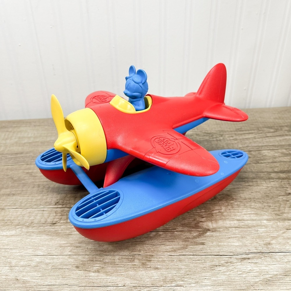 Green Toys 100% recycled plastic Mickey mouse seaplane‎ bath toy  Made In USA